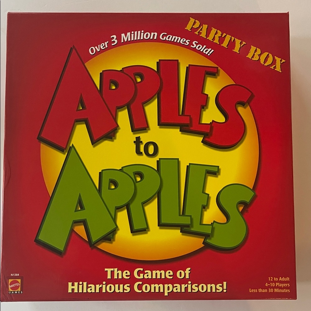 Mattel Apples to Apples Cardβ Game